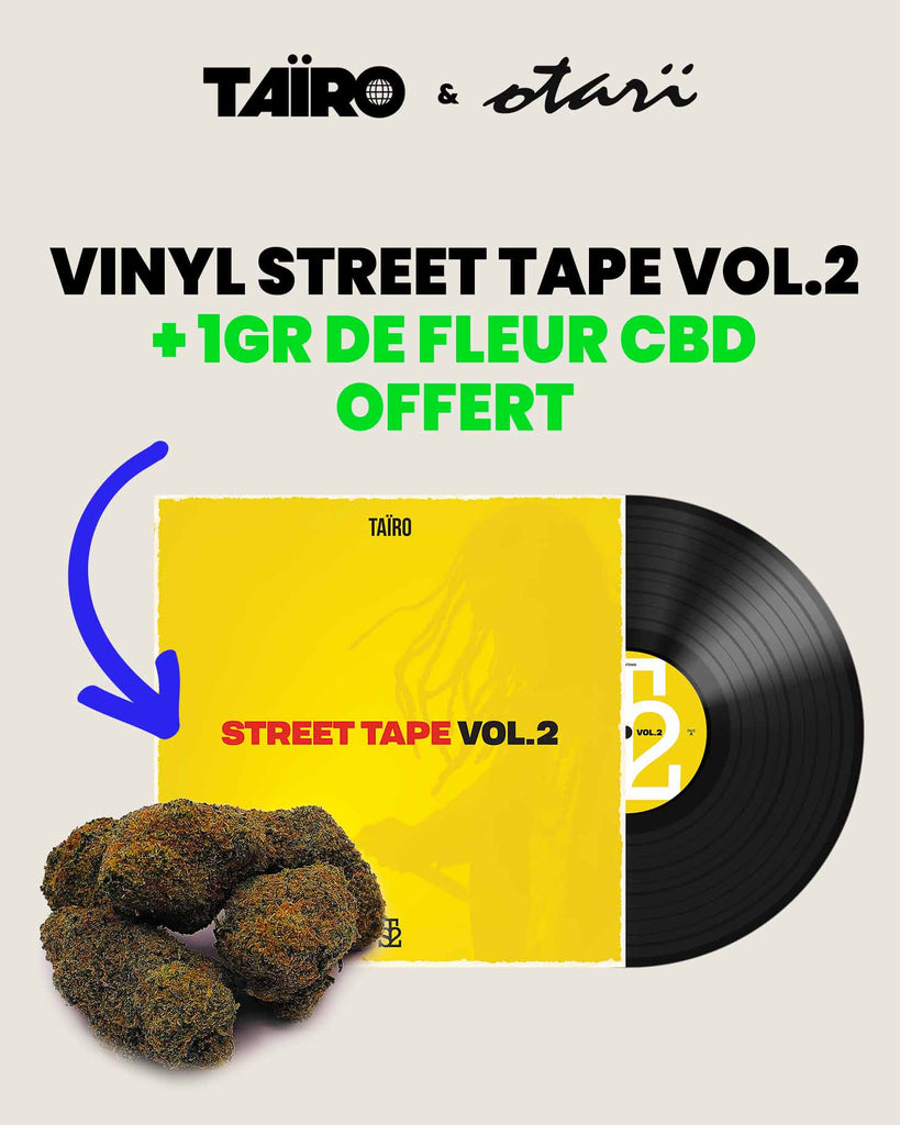 33T Vinyl Collector STREET TAPE VOL.2 + 1gr OFFERT