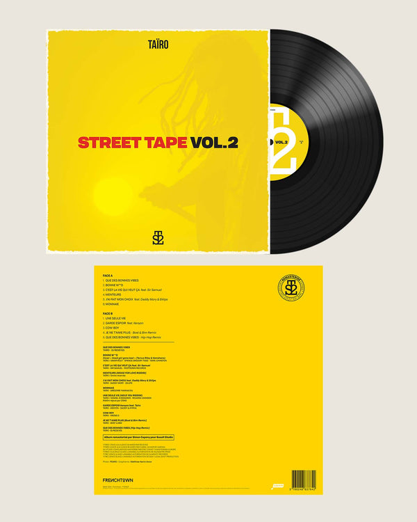 33T Vinyl Collector STREET TAPE VOL.2 + 1gr OFFERT